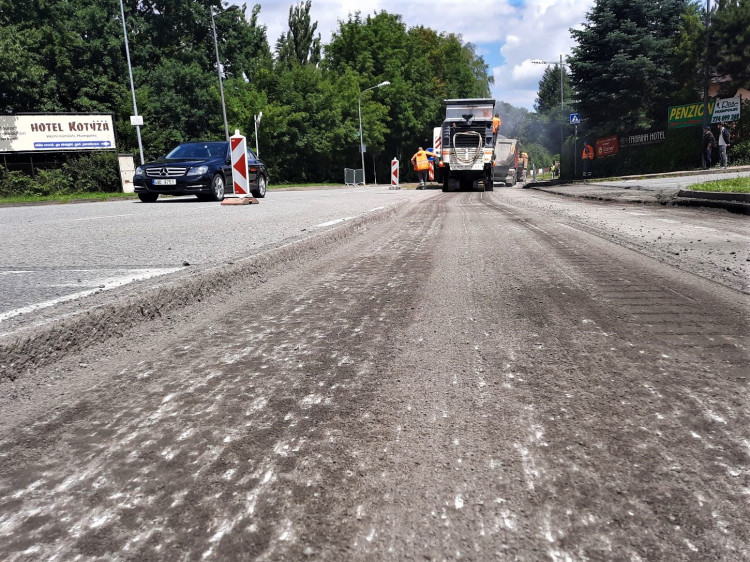 Zahájení oprav na I/34 a I/38