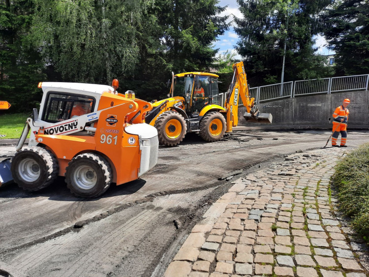 Zahájení oprav na I/34 a I/38