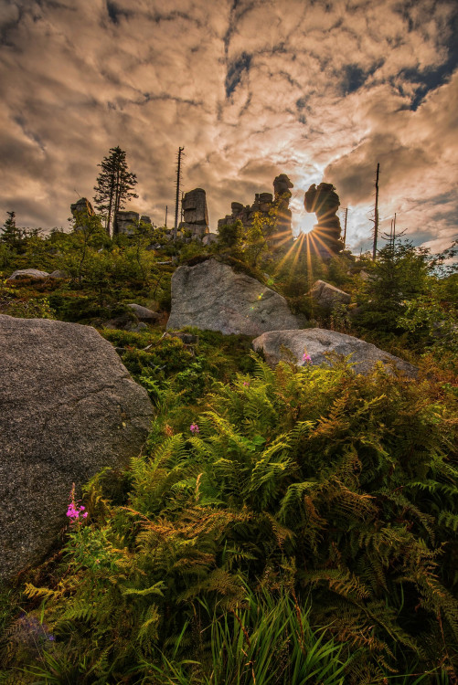 Západ slunce na Tristolicniku