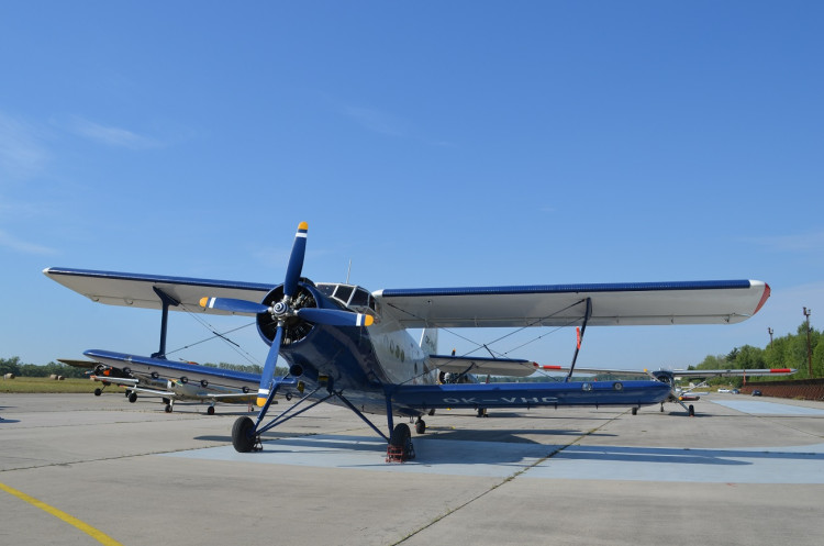 FOTOGALERIE: Piloti protestovali proti zvažovanému rušení letiště