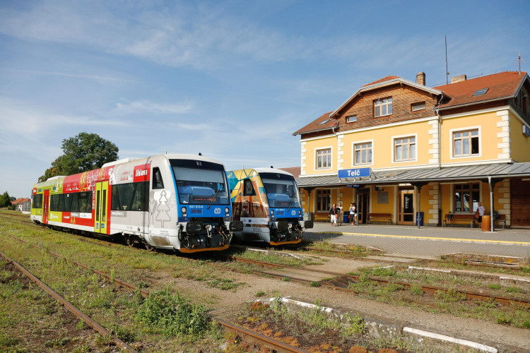 Nádraží Telč, foto: České dráhy 