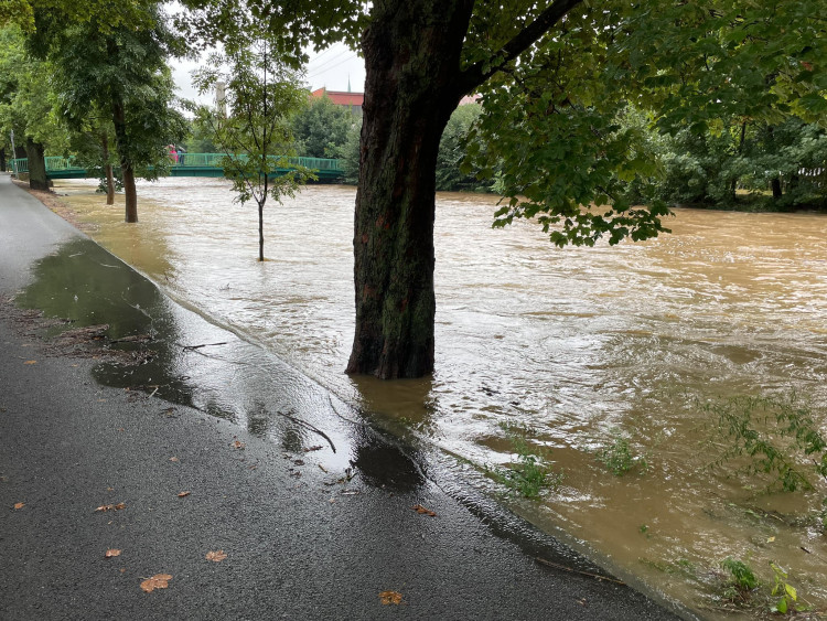 FOTOGALERIE: Následky lijáku na Rokycansku a Plzeňsku