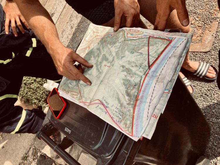 Jihočeští hasiči v Hřensku