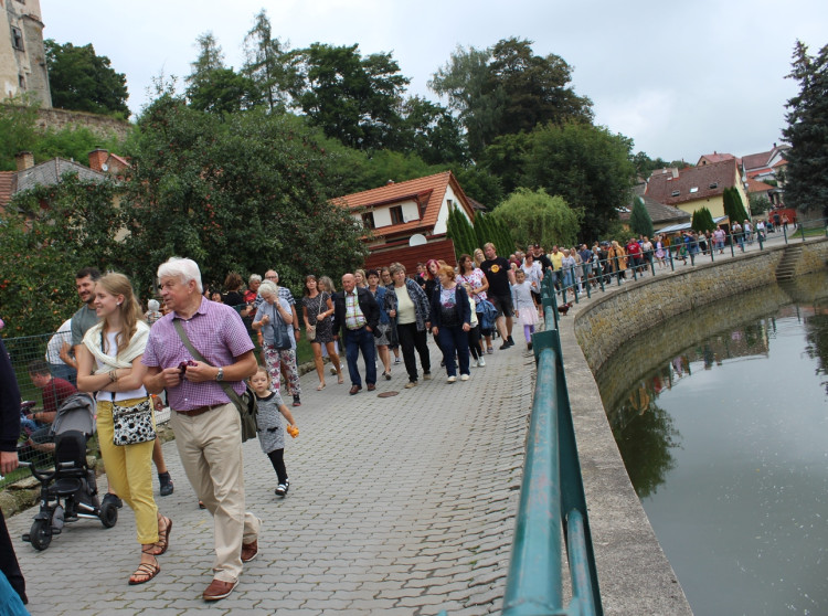 Morový průvod v Brtnici, 28.8.2022