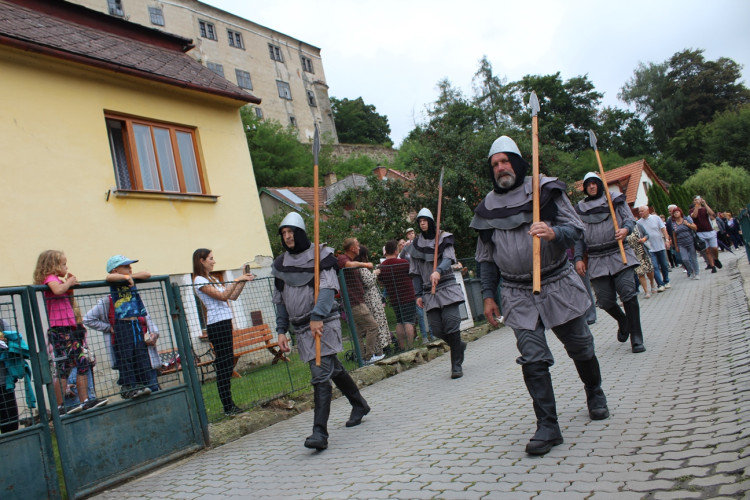 Morový průvod v Brtnici, 28.8.2022