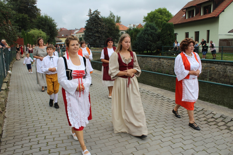 Morový průvod v Brtnici, 28.8.2022