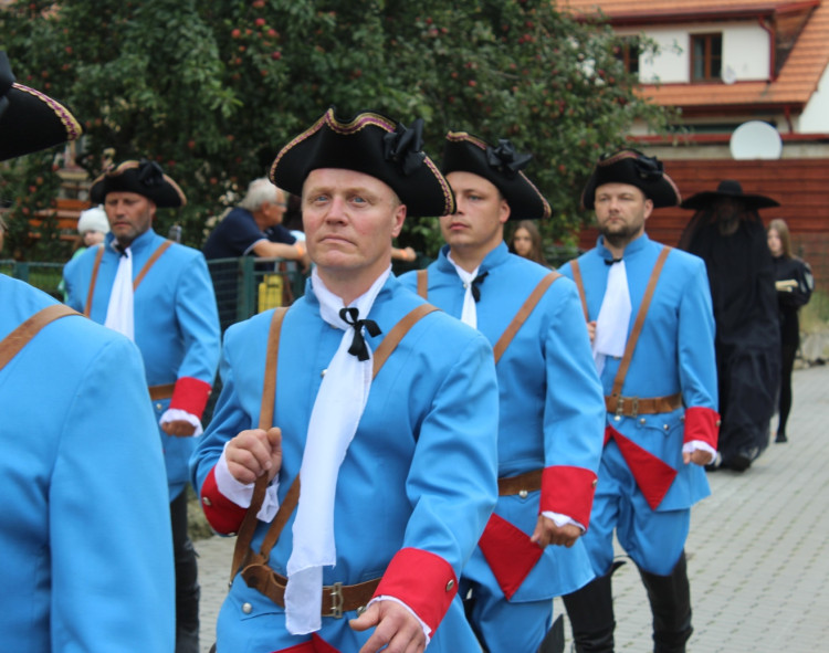 Morový průvod v Brtnici, 28.8.2022