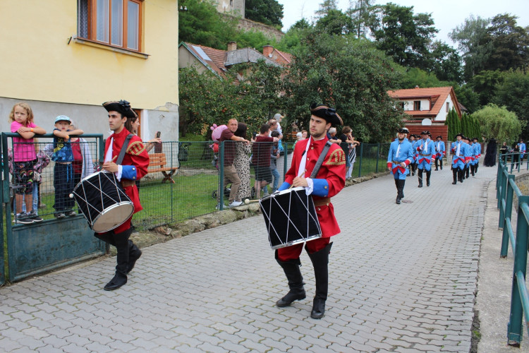 Morový průvod v Brtnici, 28.8.2022