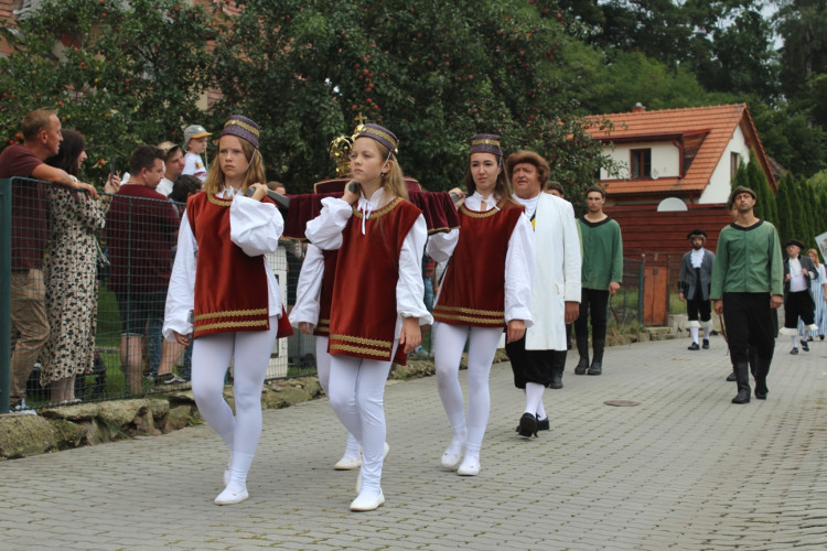 Morový průvod v Brtnici, 28.8.2022