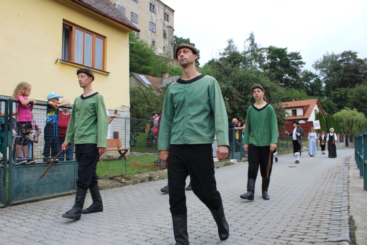 Morový průvod v Brtnici, 28.8.2022