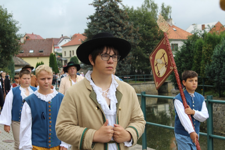Morový průvod v Brtnici, 28.8.2022