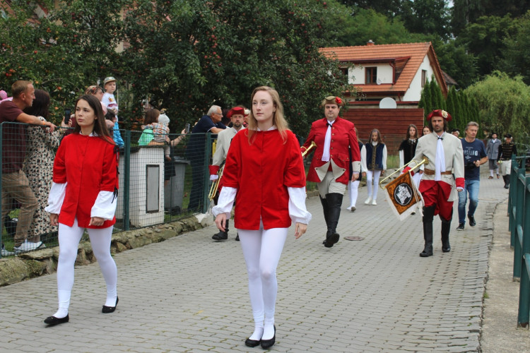 Morový průvod v Brtnici, 28.8.2022