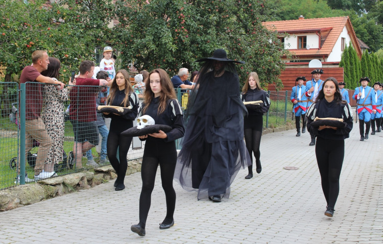 Morový průvod v Brtnici, 28.8.2022