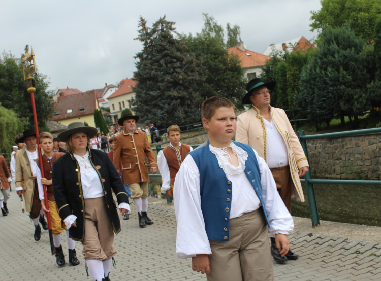 Morový průvod v Brtnici, 28.8.2022