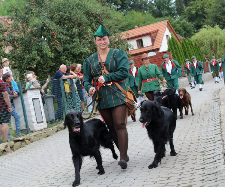 Morový průvod v Brtnici, 28.8.2022