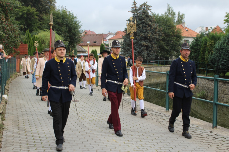 Morový průvod v Brtnici, 28.8.2022