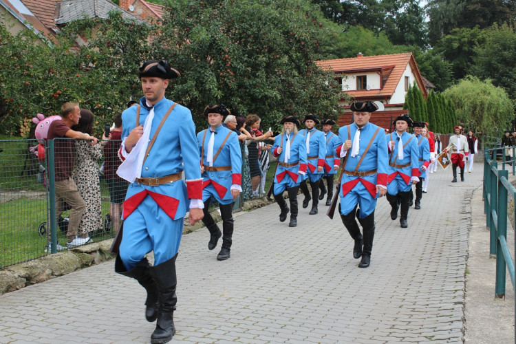 Morový průvod v Brtnici, 28.8.2022