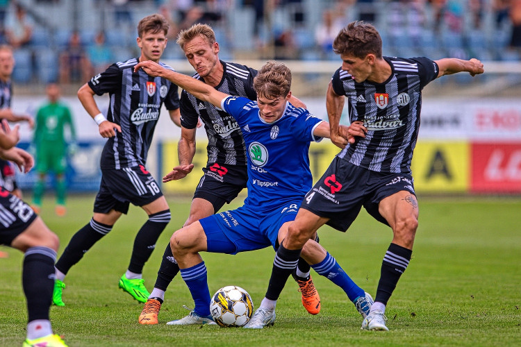 Fotbalisté Budějovic podlehli Boleslavi 0:2 a doma nevyhráli ani na čtvrtý pokus