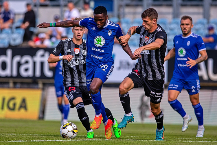 Fotbalisté Budějovic podlehli Boleslavi 0:2 a doma nevyhráli ani na čtvrtý pokus