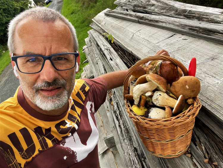 FOTOGALERIE: Redaktor Plzeňské Drbny na houbách