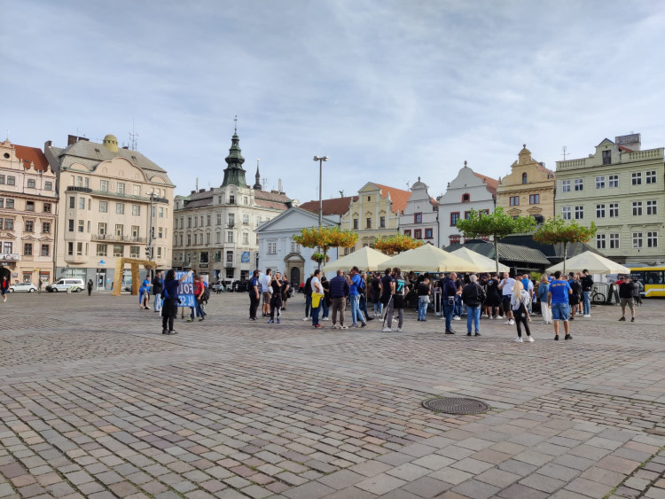 FOTOGALERIE: Fanoušci Interu Milán v Plzni