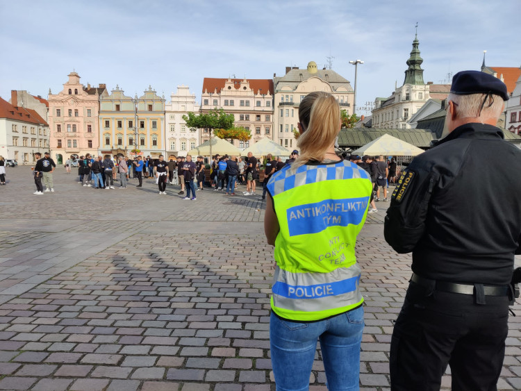 FOTOGALERIE: Fanoušci Interu Milán v Plzni