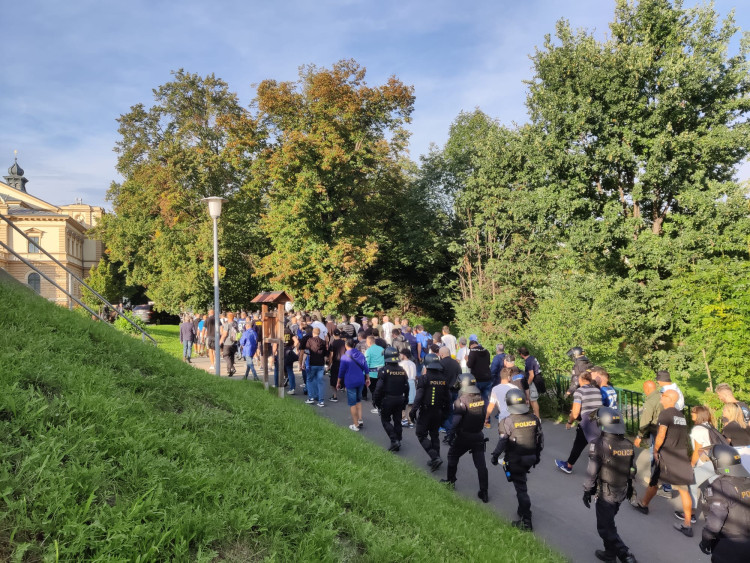 FOTOGALERIE: Fanoušci Interu Milán v Plzni