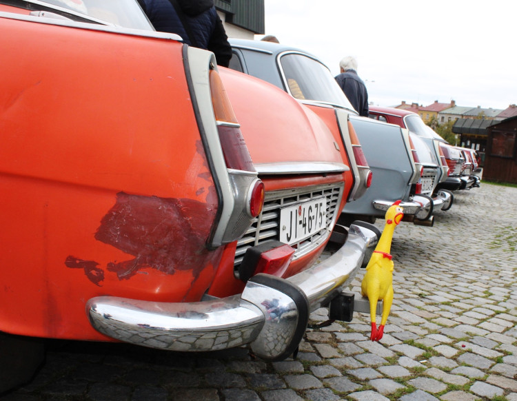 Sraz veteránů v Jihlavě - Ježkova jízda 2022