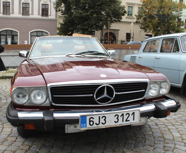 Sraz veteránů v Jihlavě - Ježkova jízda 2022