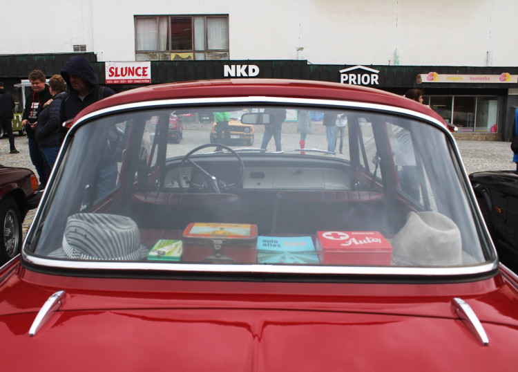 Sraz veteránů v Jihlavě - Ježkova jízda 2022