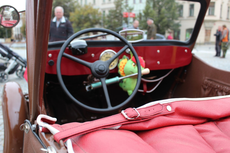 Sraz veteránů v Jihlavě - Ježkova jízda 2022