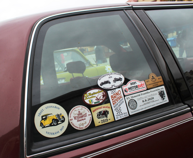 Sraz veteránů v Jihlavě - Ježkova jízda 2022