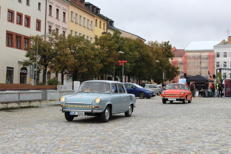 Sraz veteránů v Jihlavě - Ježkova jízda 2022