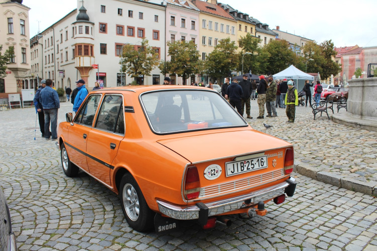 Sraz veteránů v Jihlavě - Ježkova jízda 2022