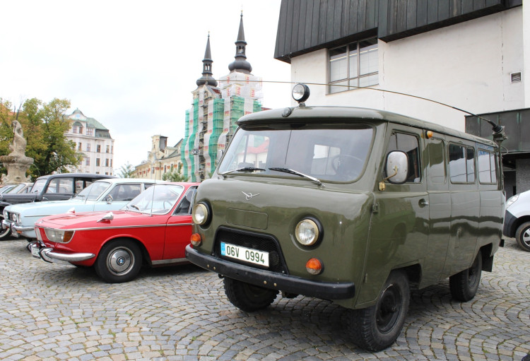 Sraz veteránů v Jihlavě - Ježkova jízda 2022