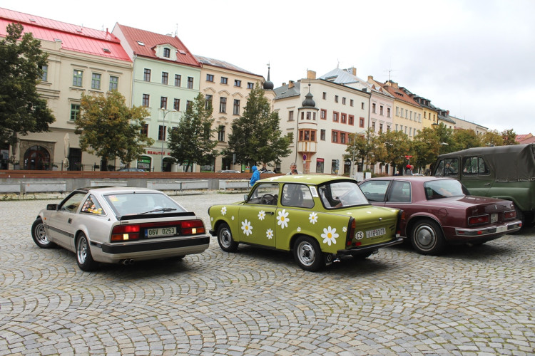 Sraz veteránů v Jihlavě - Ježkova jízda 2022