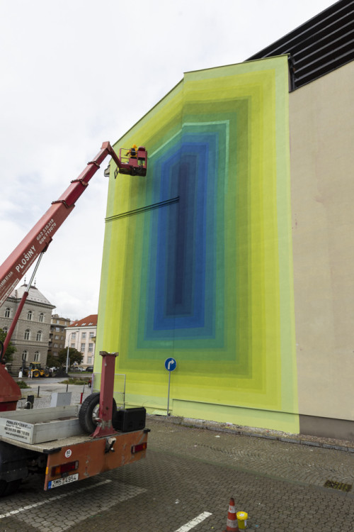 FOTOGALERIE: Festival pouličního umění přinesl do Olomouce velkoplošné malby i drobná díla