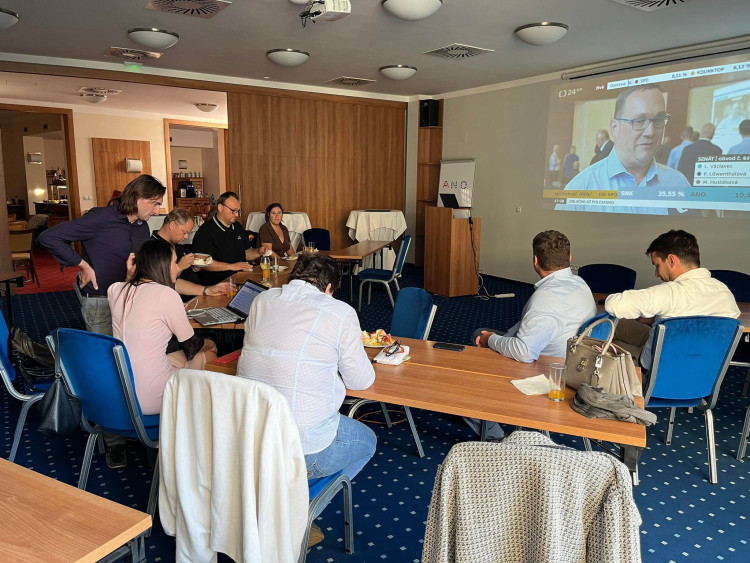 volební štáb hnutí ANO