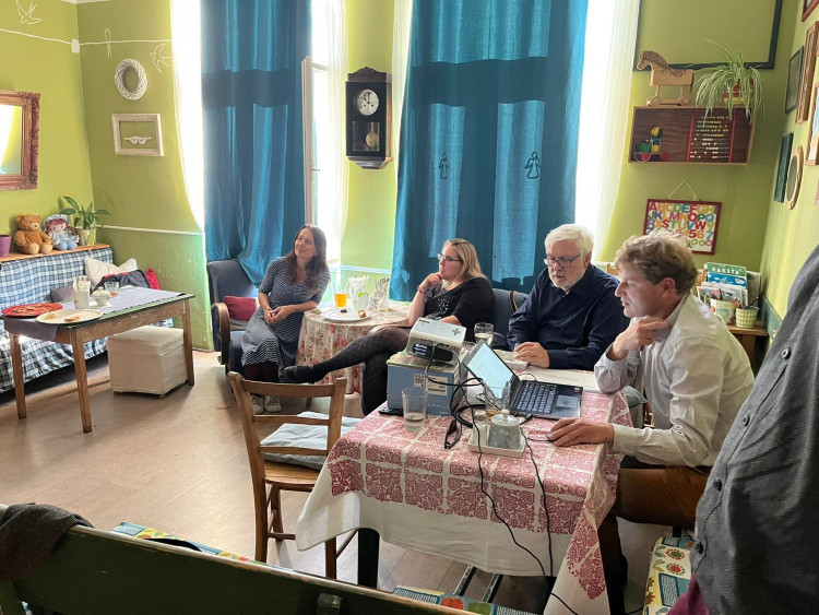 volební štáb Změny pro Hradec a Zelených