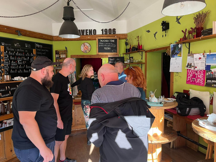 volební štáb Změny pro Hradec a Zelených