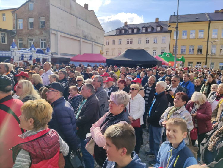 Volební mítink Jany Nagyové v Jihlavě