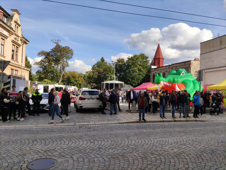 Volební mítink Jany Nagyové v Jihlavě