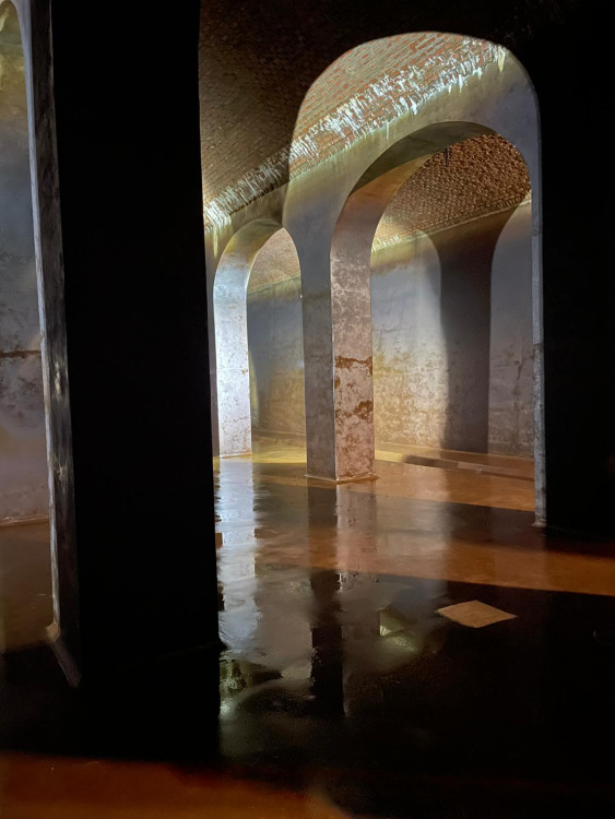 FOTOGALERIE: Vypuštěný plzeňský vodojem Homolka