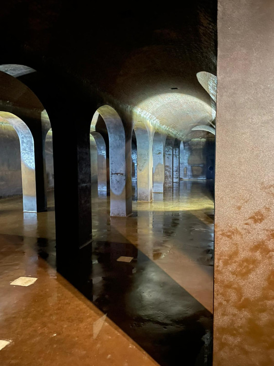 FOTOGALERIE: Vypuštěný plzeňský vodojem Homolka