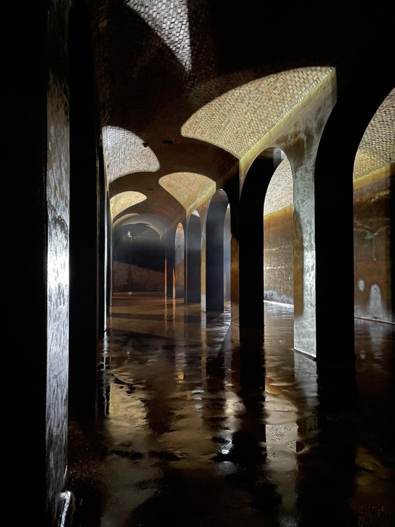 FOTOGALERIE: Vypuštěný plzeňský vodojem Homolka