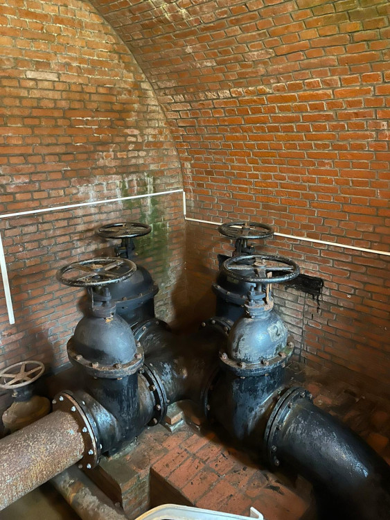 FOTOGALERIE: Vypuštěný plzeňský vodojem Homolka