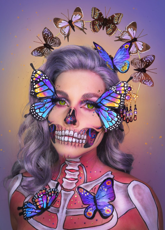 FOTOGALERIE: Neuvěřitelné proměny make-up artistky Diany Vitikačové