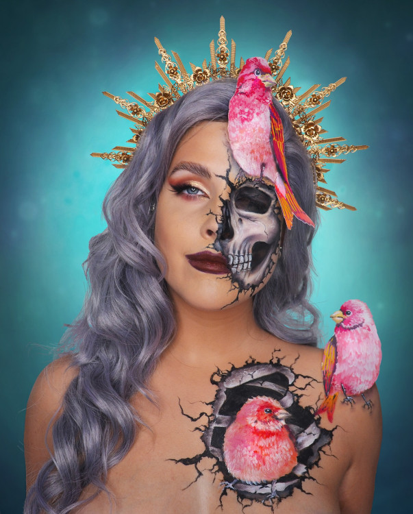 FOTOGALERIE: Neuvěřitelné proměny make-up artistky Diany Vitikačové