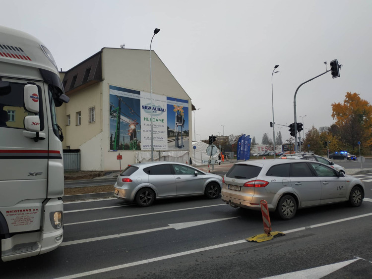 FOTOGALERIE: Přerovský průpich začal sloužit motoristům