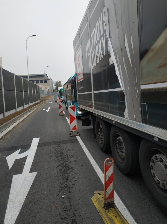 FOTOGALERIE: Přerovský průpich začal sloužit motoristům